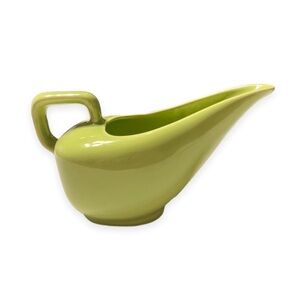 Vintage Harmony House Chartreuse Creamer Sears and Roebuck Gravy Boat Decor‎